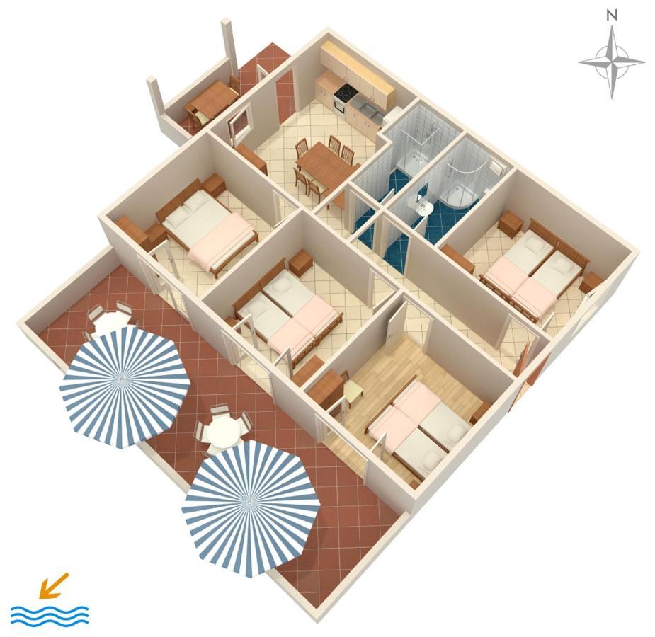 Seaside Secluded Apartments Cove Torac, Hvar - 575 Gdinj Exterior photo